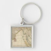 Asien-Mitte Schlüsselanhänger (Vorne)