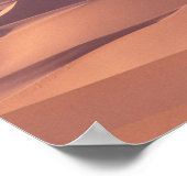 Asien, Mongolei, Wüste Gobi, Gobi Gurvansaikhan Poster (Ecke)