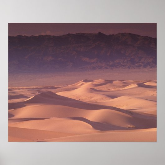 Asien, Mongolei, Wüste Gobi, Gobi Gurvansaikhan Poster (Vorne)