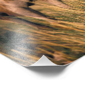 Asien, Mongolei, Wüste Gobi, Großer Gobi Fotodruck (Ecke)