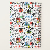 Asien | Muster der Symbole Planer (Rückseite)