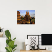 Asien, Myanmar, Bagan. Antike Tempel und Poster (Heimbüro)