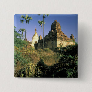 Asien, Myanmar, Bagan. Kubyauk-Gyi-Tempel. Button