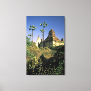 Asien, Myanmar, Bagan. Kubyauk-Gyi-Tempel. Leinwanddruck