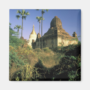 Asien, Myanmar, Bagan. Kubyauk-Gyi-Tempel. Magnet