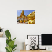 Asien, Myanmar (Birma), Bagan (Heide). Das Shwe 6 Poster (Heimbüro)