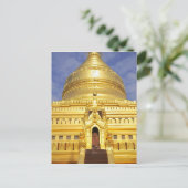 Asien, Myanmar (Birma), Bagan (Heide). Das Shwe Postkarte (Stehend Vorderseite)