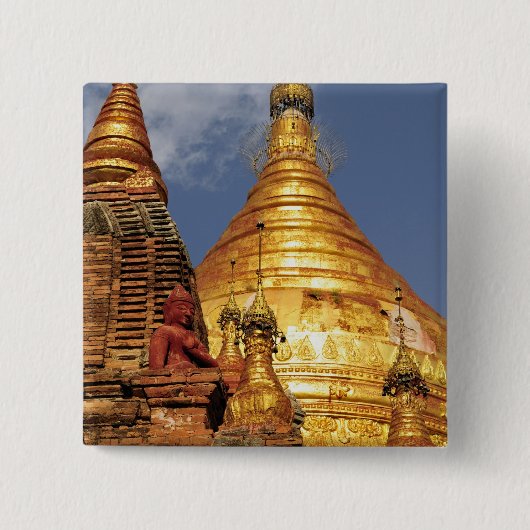 Asien, Myanmar (Birma), Bagan (Heide). Dhamma Button (Vorderseite)