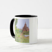 Asien, Myanmar (Birma), Bagan (Heide). Kühe Tasse (Vorderseite Links)