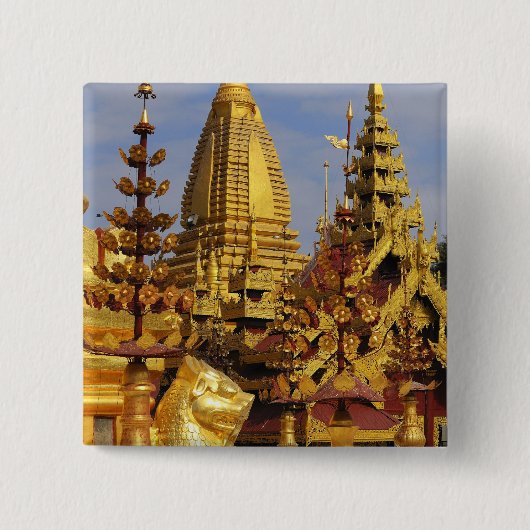 Asien, Myanmar (Birma), Bagan (Heide). Schwe 3 Button (Vorderseite)