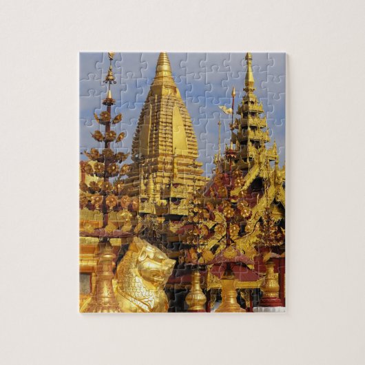 Asien, Myanmar (Birma), Bagan (Heide). Schwe 3 Puzzle (Vertikal)