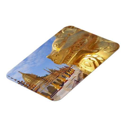 Asien, Myanmar (Birma), Bagan (Heide). Shwe 4 Magnet (Linke Seite)