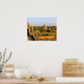 Asien, Myanmar (Birma), Bagan (Heide). Verschieden Poster (Küche)
