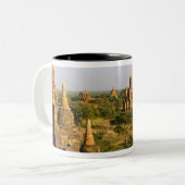 Asien, Myanmar (Birma), Bagan (Heide). Verschieden Zweifarbige Tasse (Vorderseite Links)