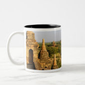 Asien, Myanmar (Birma), Bagan (Heide). Verschieden Zweifarbige Tasse (Links)