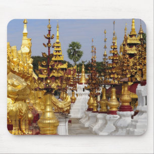 Asien, Myanmar (Birma), Bagan (Pagan). Die Shwe 5 Mousepad