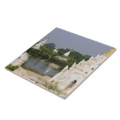 Asien, Myanmar (Birma), Mandalay. Ein Buddhist Fliese (Seite)