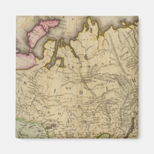 Asien-N-Blätter Magnet