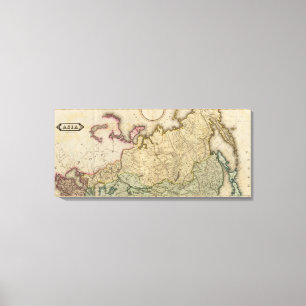 Asien N Leinwanddruck