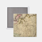 Asien N Magnet (Vorderseite/Rückseite)