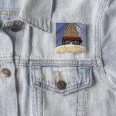 Asien, Nepal, Kathmandu. Bouddhanath Stupa. 2 Button (Beispiel)