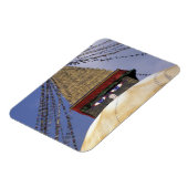 Asien, Nepal, Kathmandu. Bouddhanath Stupa. 2 Magnet (Linke Seite)
