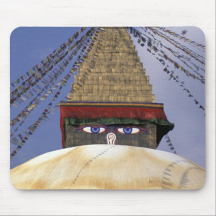 Asien, Nepal, Kathmandu. Bouddhanath Stupa. 2 Mousepad