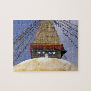 Asien, Nepal, Kathmandu. Bouddhanath Stupa. 2 Puzzle