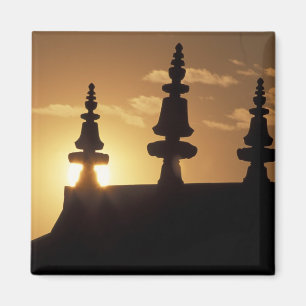 Asien, Nepal, Kathmandu. Bouddhanath Stupa. Magnet