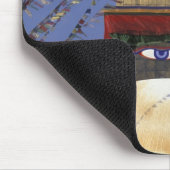 Asien, Nepal, Kathmandu. Boudhanath Stupa.2 Mousepad (Ecke)