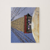 Asien, Nepal, Kathmandu. Boudhanath Stupa.2 Puzzle (Vertikal)