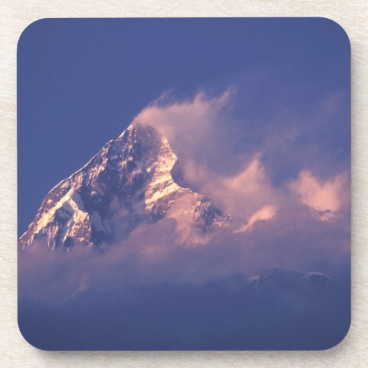 Asien, Nepal. Machhapuchhase Getränkeuntersetzer (Vorderseite)
