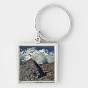 Asien, Nepal, Sagarmatha NP. Ein buddhistisches Ge Schlüsselanhänger