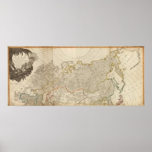 Asien - Norden Poster (Vorne)