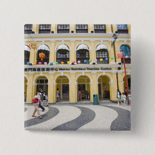 Asien, Nordostasien, China, Macau, Macao, Button