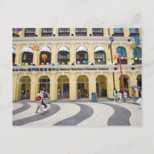 Asien, Nordostasien, China, Macau, Macao, Postkarte
