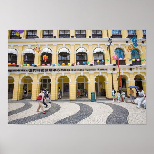 Asien, Nordostasien, China, Macau, Poster (Vorne)