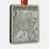 Asien noviter delineata, 1617 silbernes ornament (Rechts)