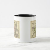 Asien-Olney-Karte Tasse (Zentrum)
