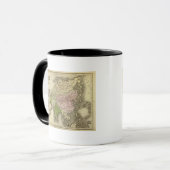 Asien-Olney-Karte Tasse (Vorderseite Links)