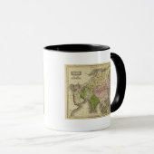 Asien-Olney-Karte Tasse (VorderseiteRechts)