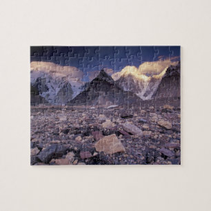 Asien, Pakistan, Karakoram-Gebirge, Breit und Puzzle