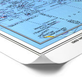 " Asien-Pazifik-Region: 1989 Detaillierte MAP ... Poster (Ecke)
