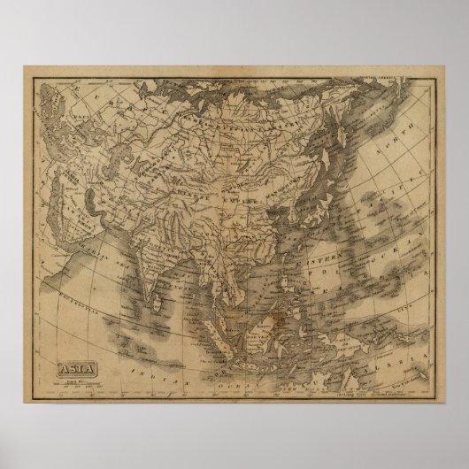 Asien Poster (Vorne)