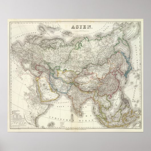 Asien Poster (Vorne)