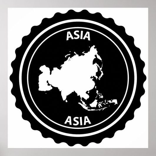 Asien Poster (Vorne)