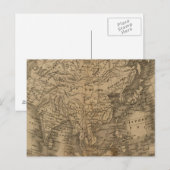 Asien Postkarte (Vorne/Hinten)