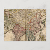 Asien Postkarte (Vorderseite)