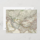 Asien Postkarte (Vorne/Hinten)