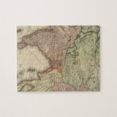 Asien, S-Blätter Puzzle (Horizontal)